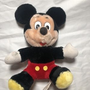 Vintage Disney Parks Walt Disney World Mickey Mouse Plush 9”